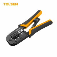 Tolsen Ratchet Modular Crimping Plier 185mm (Industrial)