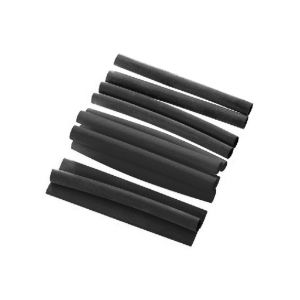 Thermo Mini Mix - Heat Shrink Sleeving Assortment - Black - Pack of 1