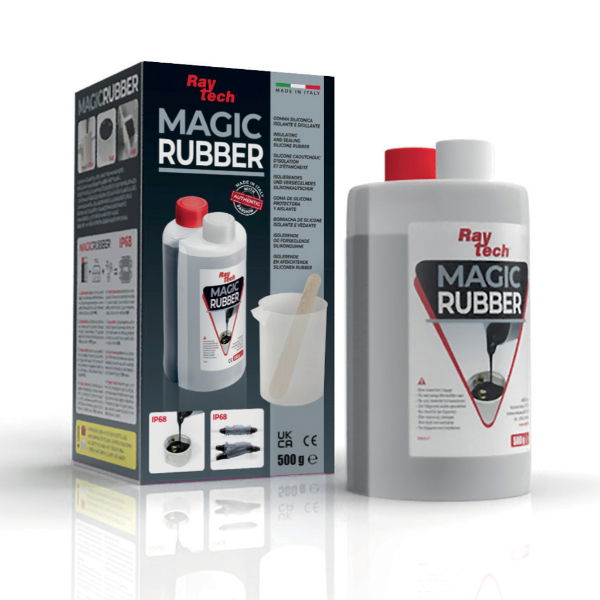 Magic Rubber Potting Compound - 500 ml Pack - Dark Grey