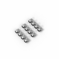 Qbrick System M8 Threaded inserts - 12 set.
