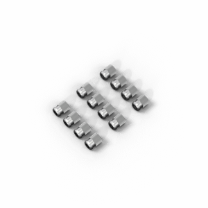 Qbrick System M8 Threaded inserts - 12 set.