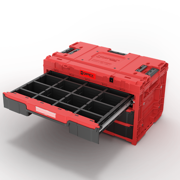 QB-ONE-DRAWER 3 TOOLBOX 2.0 RED Ultra HD 34 x 58.7 x 38m